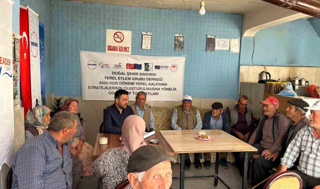 Sındırgı’da yerel halkın görüşleriyle şekillendirilen kalkınma stratejisi geliştirme çalışmaları sürüyor. Sındırgı Yerel Eylem Grubu Derneği, Avrupa Birliği ve Tarım Bakanlığı'nın
