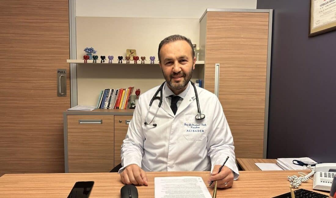 Acıbadem Kayseri Hastanesi Kardiyoloji Uzmanı Doç. Dr. Mehmet Fatih Karakaş,
