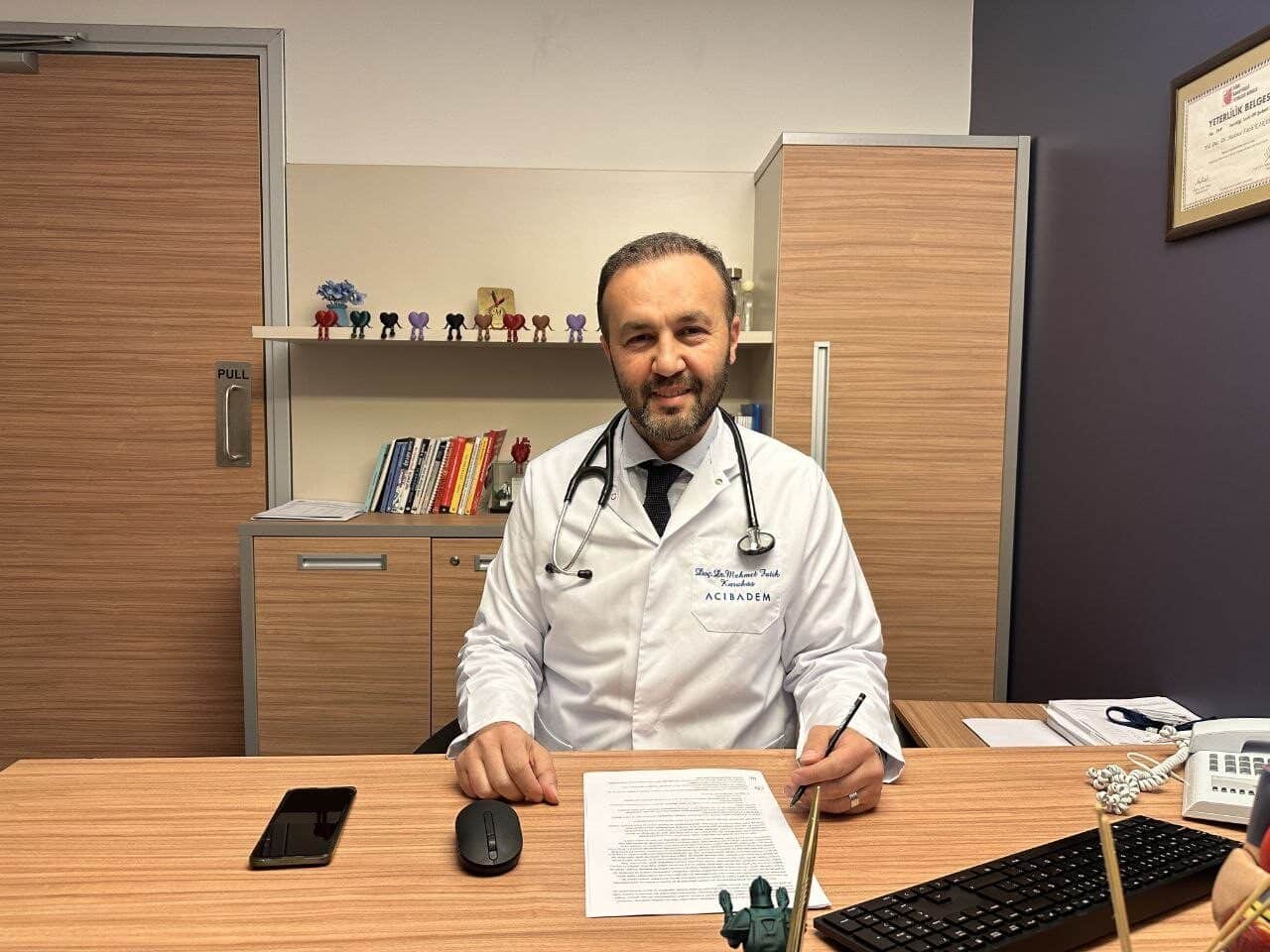 Acıbadem Kayseri Hastanesi Kardiyoloji Uzmanı Doç. Dr. Mehmet Fatih Karakaş,