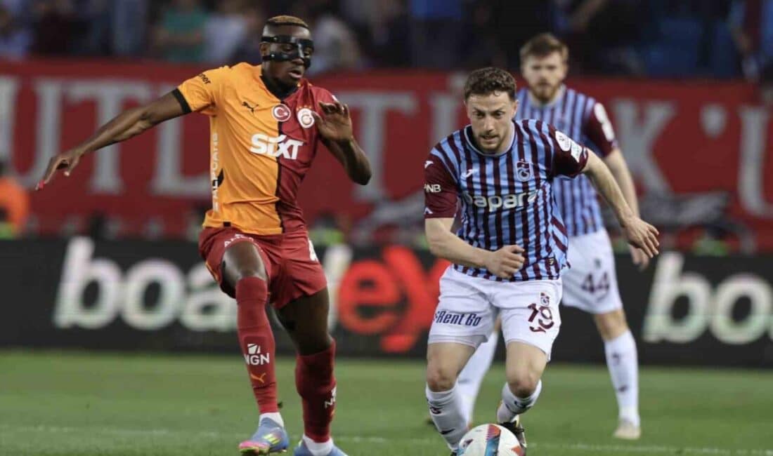 Trendyol Süper Lig'in 35. haftasında Galatasaray, Trabzonspor'u 2-0 mağlup ederek