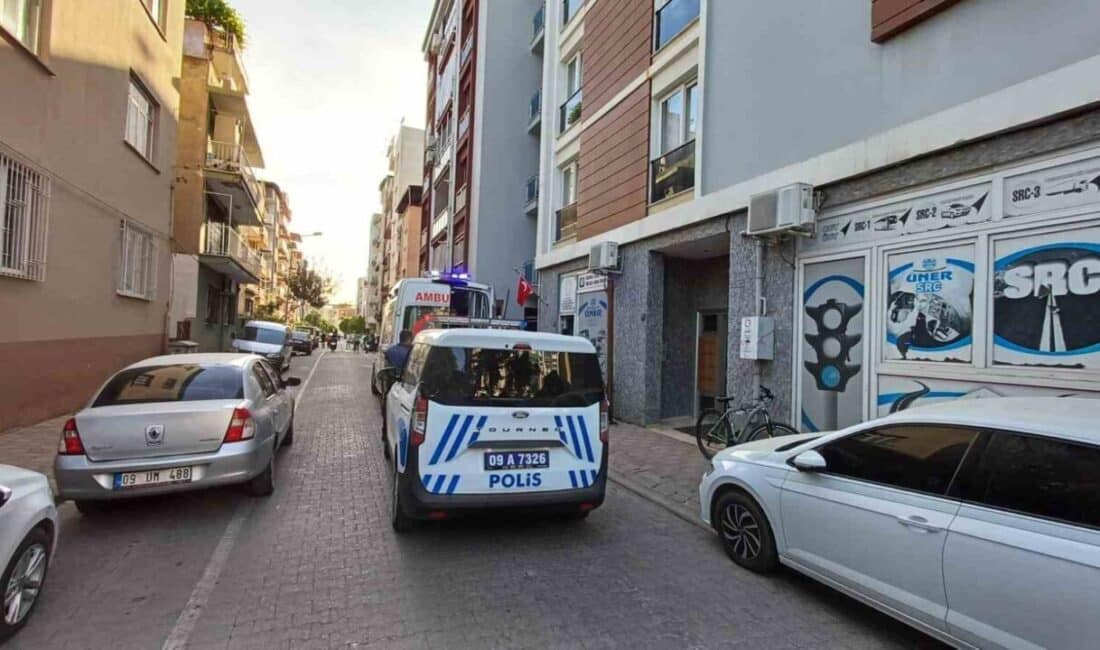 Aydın'ın Efeler ilçesinde bir kişi, 1 metre yüksekliğindeki tabureden düştü.