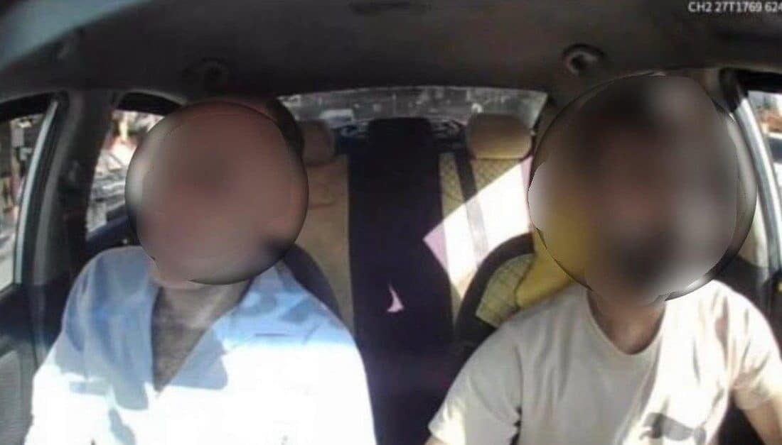 Gaziantep'te M.G. isimli yolcu, taksi şoförü Hüseyin Yıldırım'la ödeme üzerine