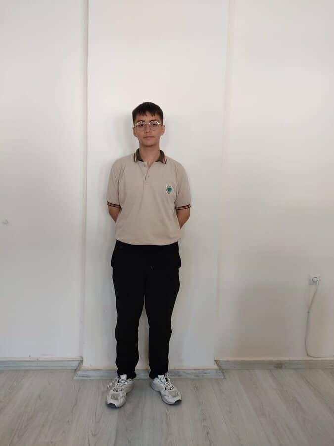 Tatvan Anadolu Lisesi öğrencisi Yiğit Efe Er, Milli Eğitim Bakanlığı'nın