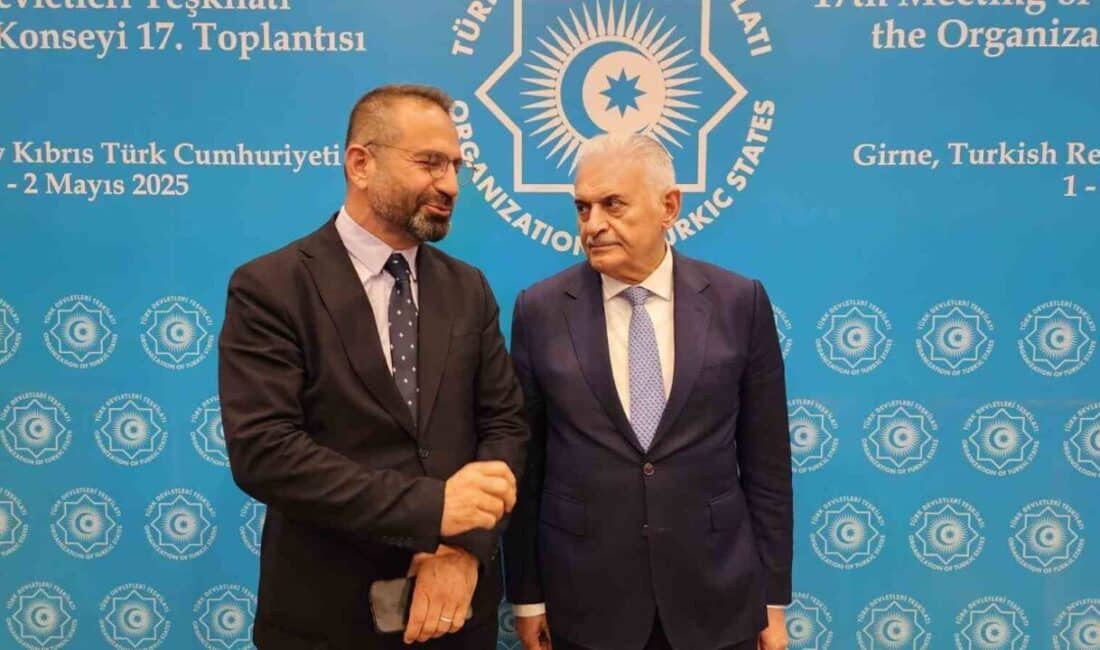 Binali Yıldırım, Türk Devletleri Teşkilatı Aksakallar Konseyi Başkanı olarak KKTC'deki
