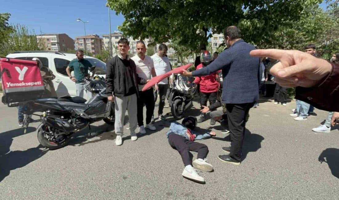 Tekirdağ Çorlu'da meydana gelen kazada, ters yöne giren bir motosiklet