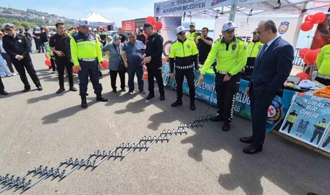 Tekirdağ’da Trafik Güvenliği Haftası Kapsamında Bilgilendirici Etkinlik Düzenlendi Tekirdağ'da, Trafik Güvenliği Haftası kapsamında düzenlenen etkinlikte, İl Jandarma Komutanlığı