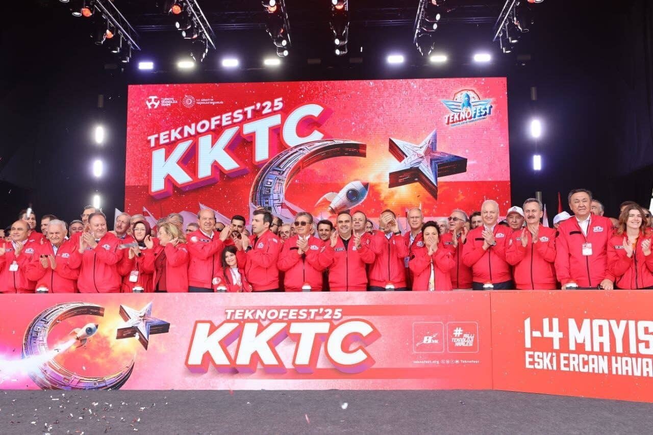 Sanayi ve Teknoloji Bakanı Mehmet Fatih Kacır, TEKNOFEST KKTC açılışında