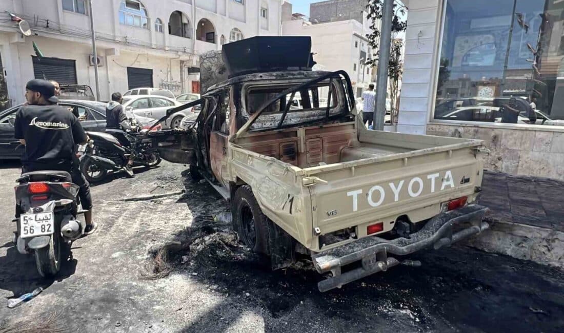 Libya'nın Trablus kentinde milis lideri Abdulgani El-Kikli'nin öldürülmesi sonrası çıkan