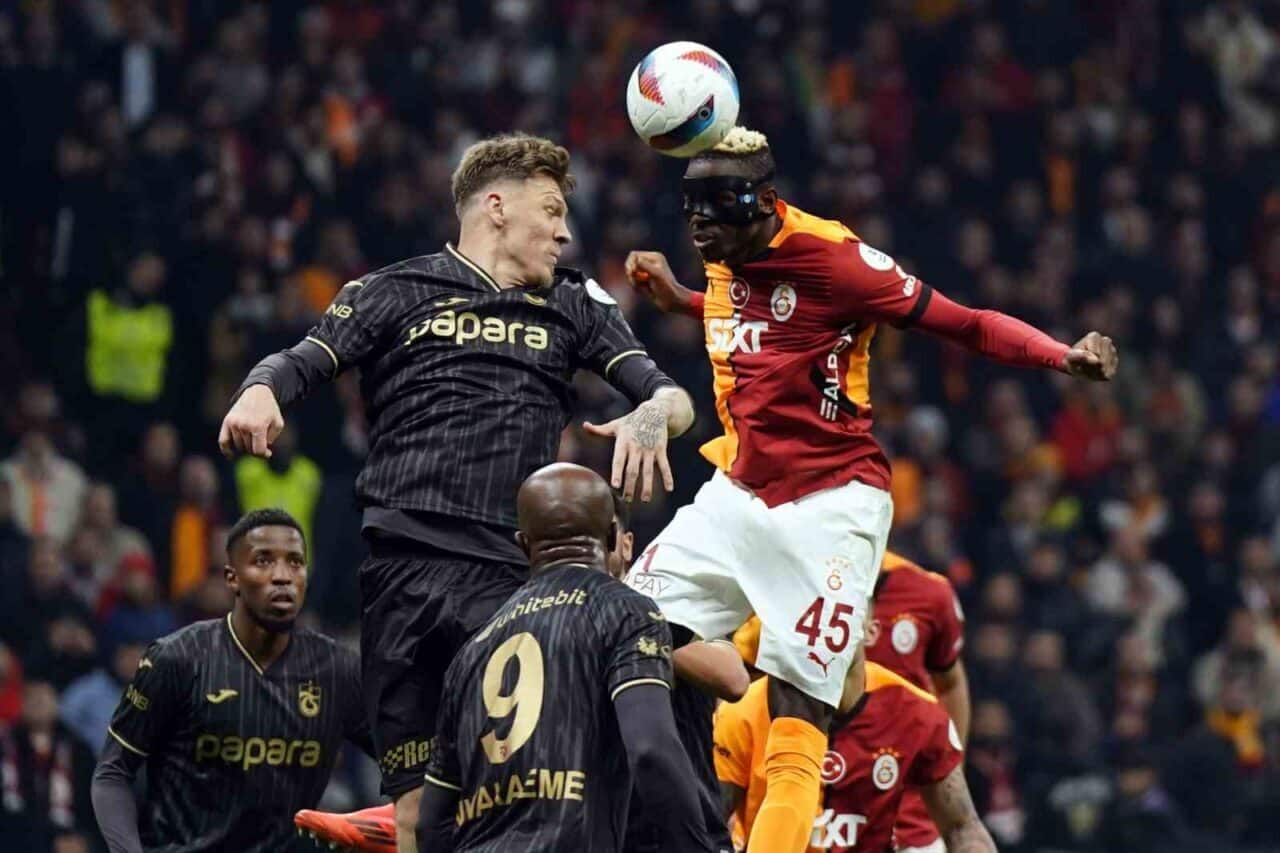 Trabzonspor, Galatasaray ile Süper Lig'in 35. haftasında 139. kez karşı