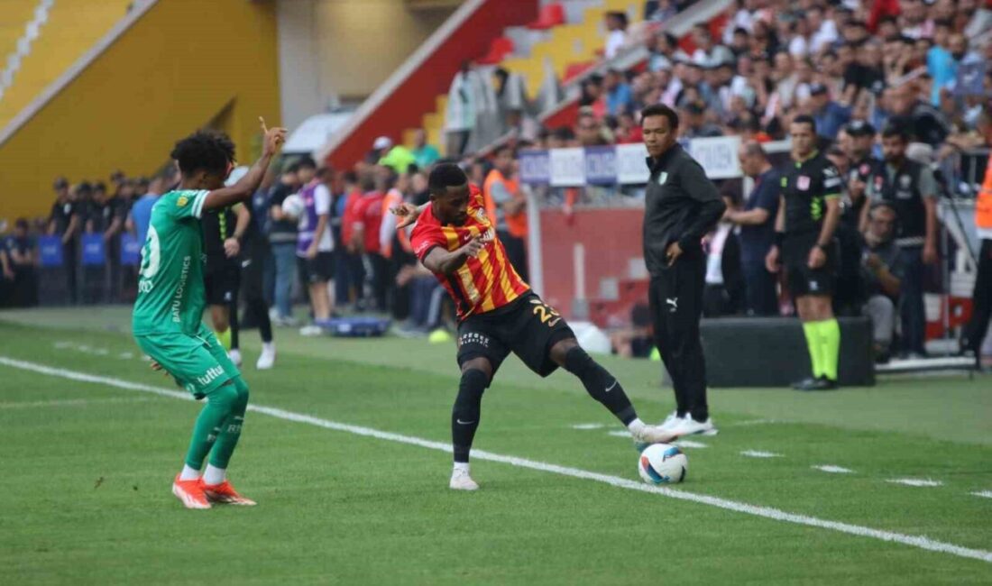 Trendyol Süper Lig'in 37. haftasında Kayserispor, Bodrum FK ile evinde