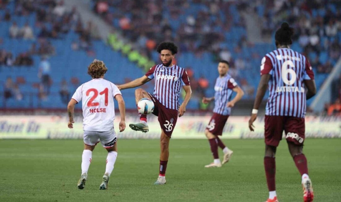 Trendyol Süper Lig'in 37. haftasında Trabzonspor, Samsunspor'a 1-0 mağlup duruma