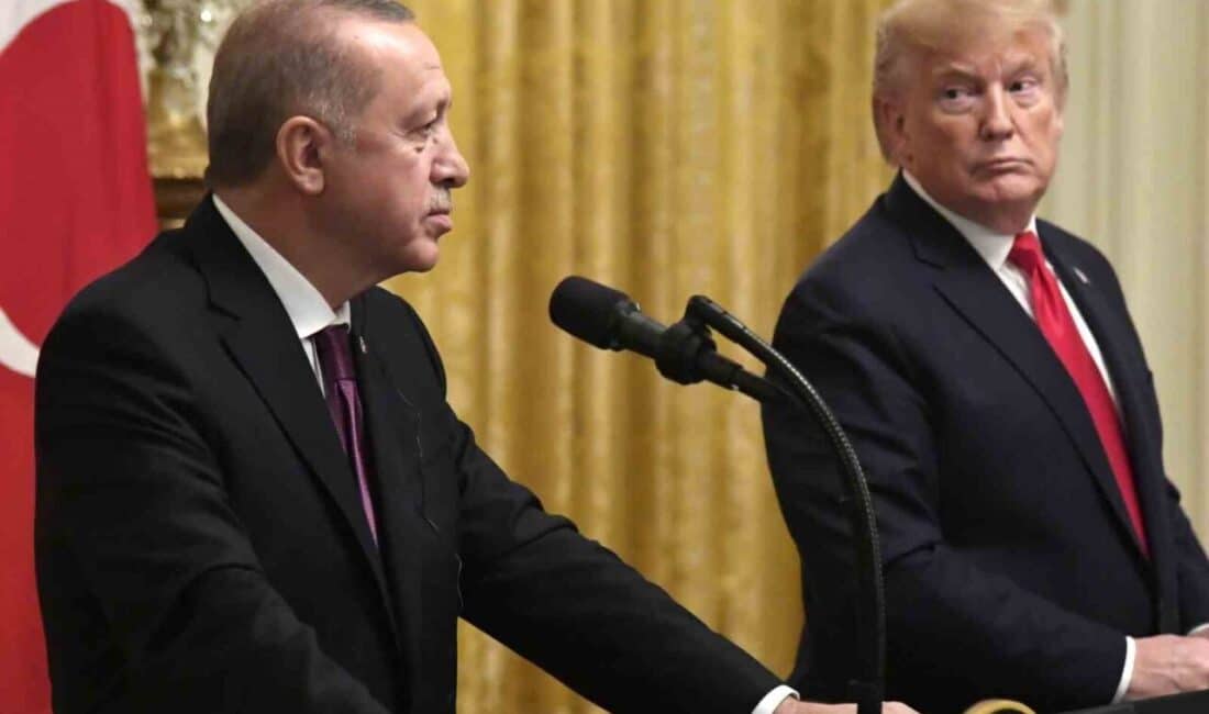 Cumhurbaşkanı Recep Tayyip Erdoğan ile ABD Başkanı Donald Trump arasında