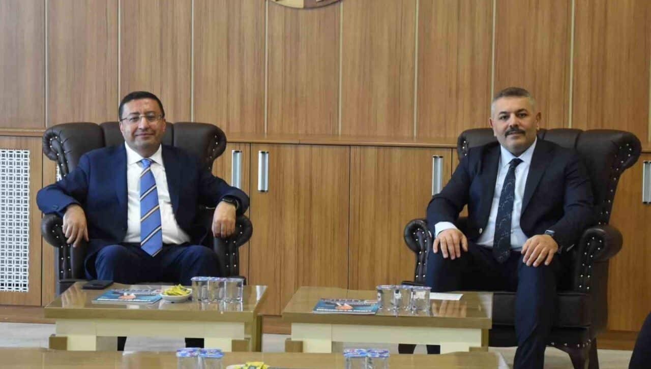 TSKB Genel Müdürü Murat Bilgiç, Malatya TSO Başkanı Oğuzhan Ata