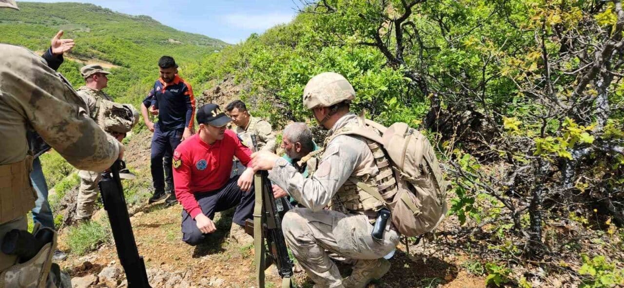 Tunceli'nin Mazgirt ilçesinde kaybolan 71 yaşındaki zihinsel engelli M.C., jandarma
