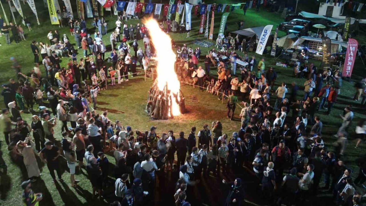 Kocaeli’nin Kandıra ilçesinde düzenlenen 17. Turna ve Tatlısu Levreği Şenliği'ne