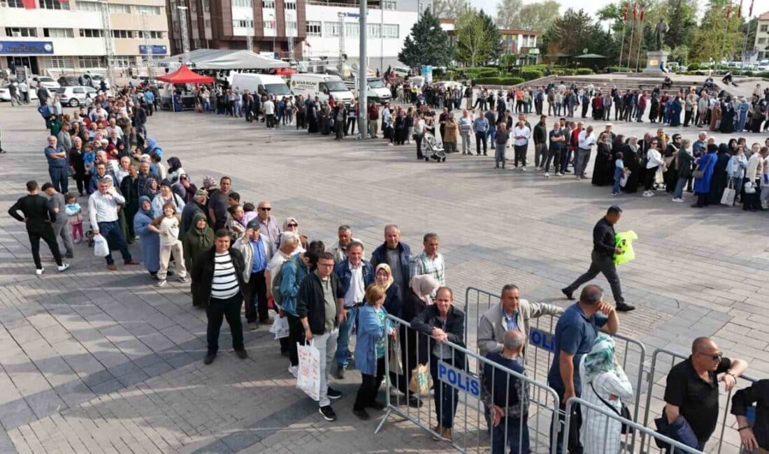 Kırıkkale Belediyesi, yerli üretimi desteklemek için ücretsiz olarak 200 bin