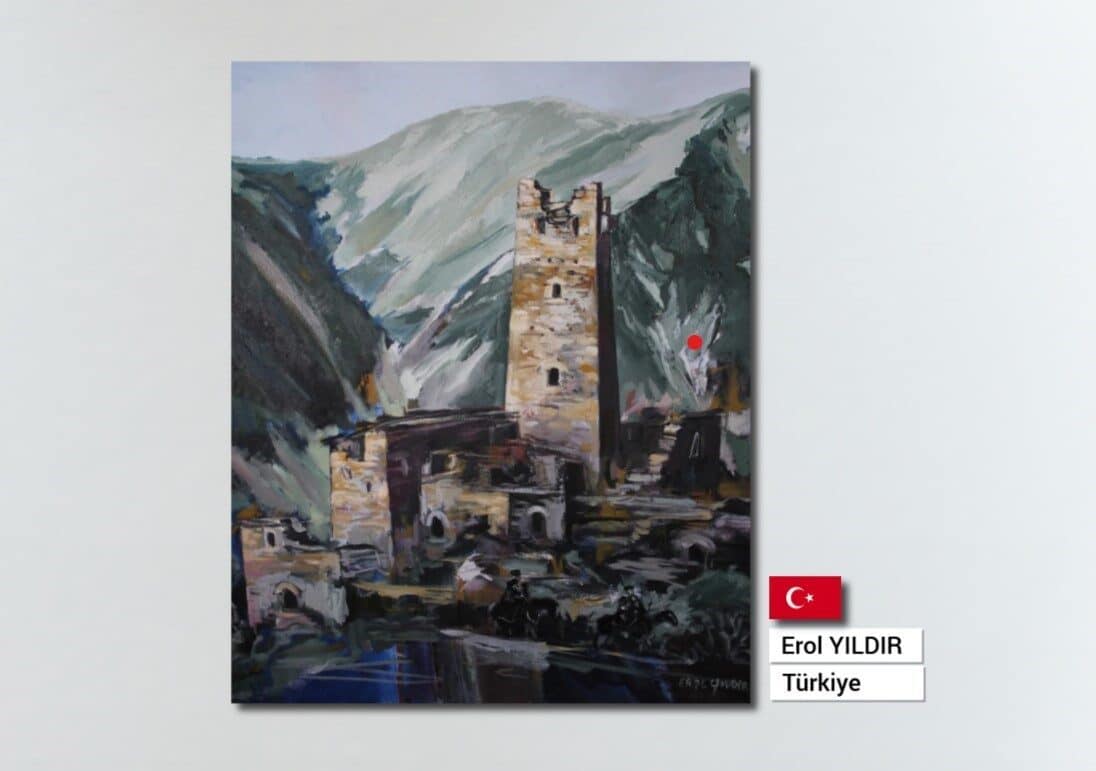 Kastamonu Üniversitesi, uluslararası "Kafkasya’dan-2" sanat sergisini çevrimiçi olarak sanatseverlerin ziyaretine
