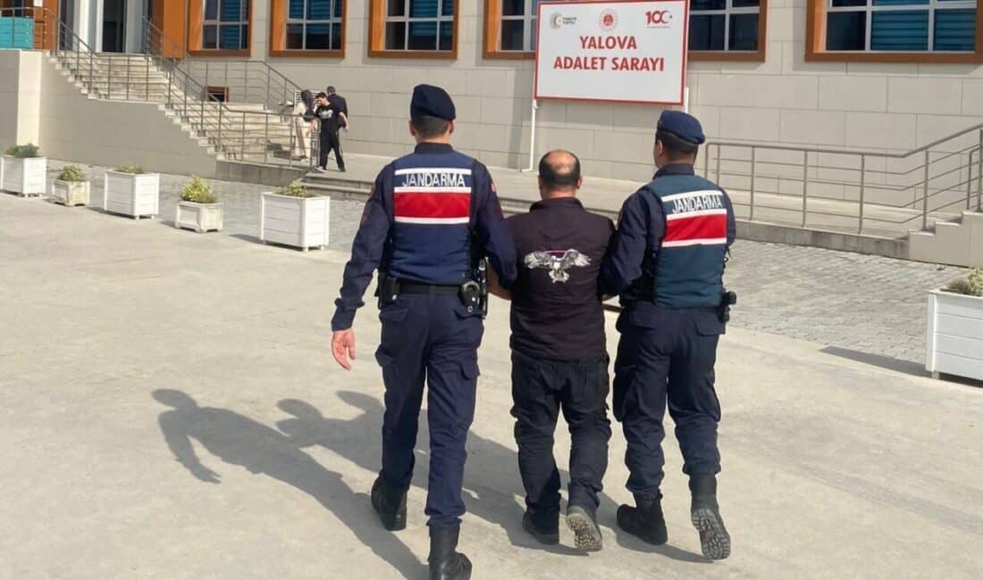 Yalova’da Hırsızlıktan Aranan Zanlı Jandarma Tarafından Kıskıvrak Yakalandı Yalova'da jandarma, hırsızlık suçundan 16 yıl 4 ay hapis cezası