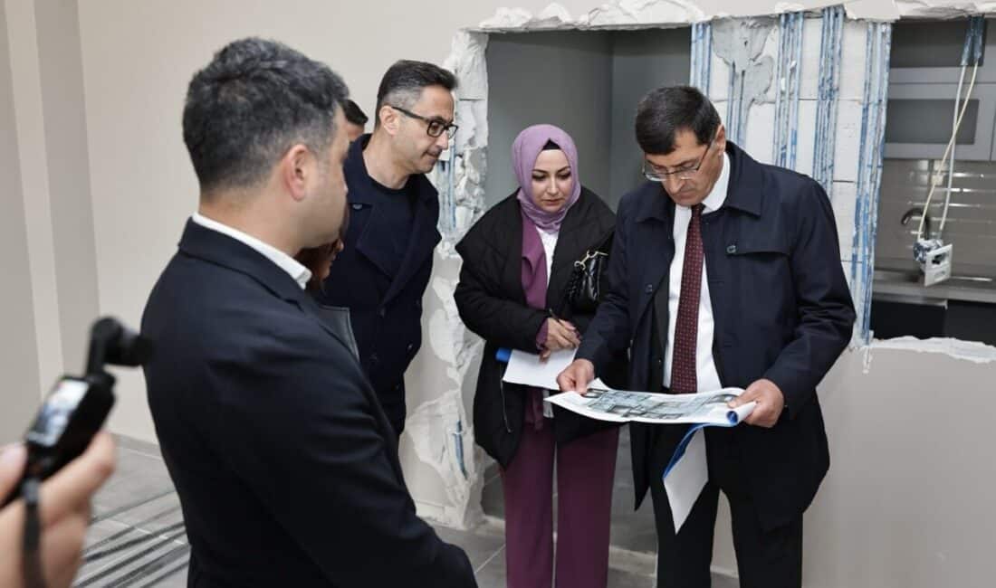 Kütahya Belediye Başkanı Eyüp Kahveci, Hilal Kent Mahallesi’ndeki Yamantürk Yaşlı