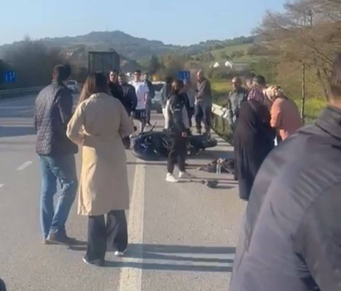 Bursa'nın Yenişehir ilçesinde A.K. yönetimindeki motosiklet kontrolden çıkarak devrildi. Kazada