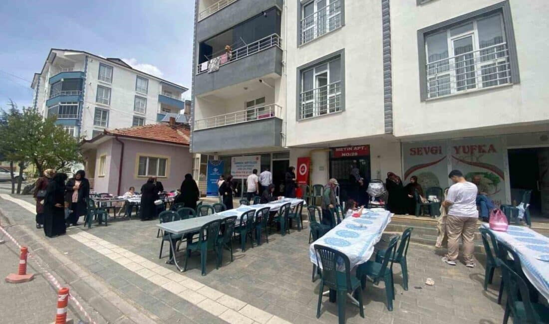 Yozgat'ın Sarıkaya ilçesinde Kudüs ve Filistin'e destek amacıyla hayır çarşısı