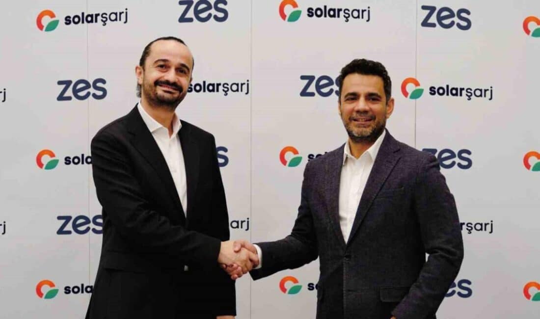 Zes ve Solarçatı'nın grup şirketi Solarşarj, elektrikli araç kullanıcıları için