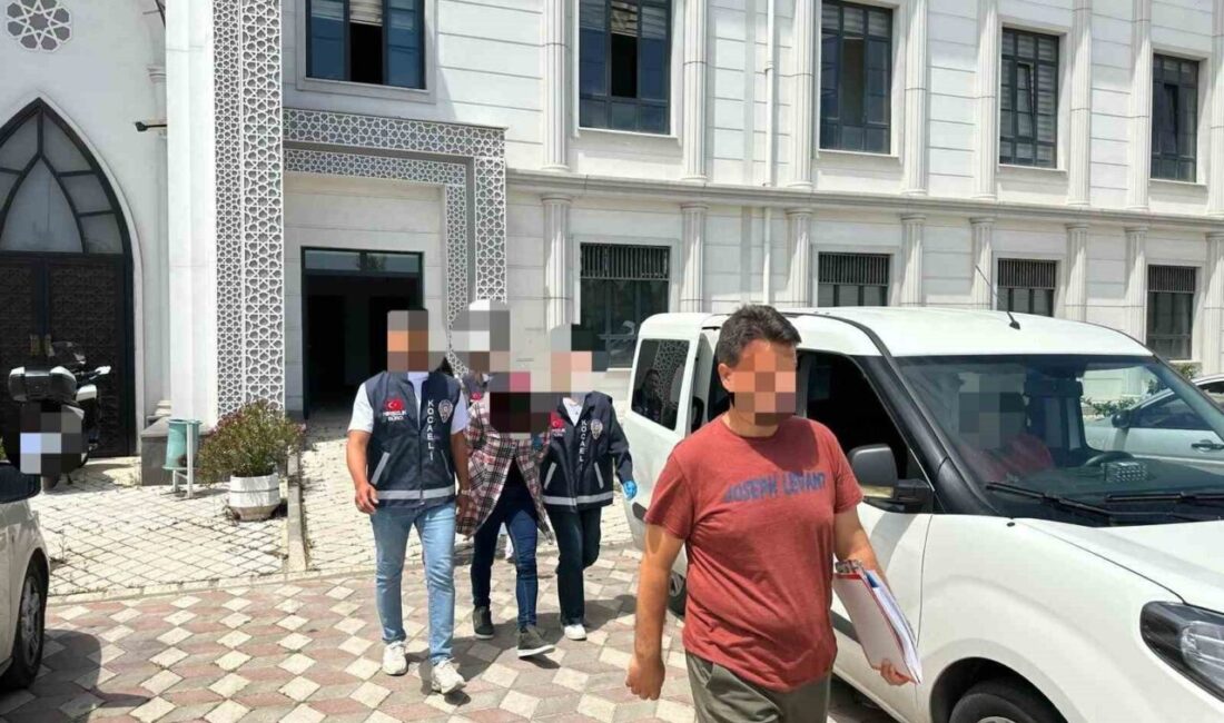 İzmit'te 250 bin TL değerinde ziynet eşyası çalan S.C. ve