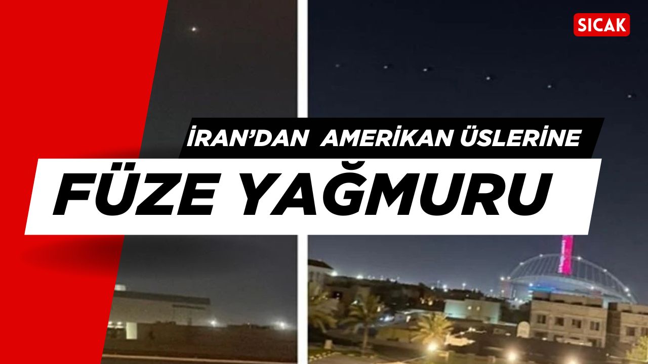 Akşam saatlerinde İran, İsrail saldırılarına yanıt olarak Katar ve Irak’ta