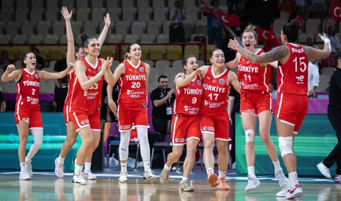 A Milli Kadın Basketbol Takımımız, FIBA 2025 Kadınlar Avrupa Şampiyonası’ndaki