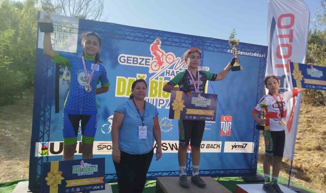 Kocaeli'nin Gebze ilçesinde düzenlenen Uluslararası Hasan Sert Gebze MTB CUP'da