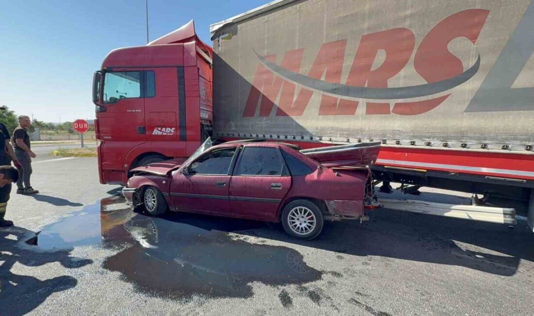 Aksaray- Adana kara yolunda Ahmet A.'nın kullandığı tır ile Remzi