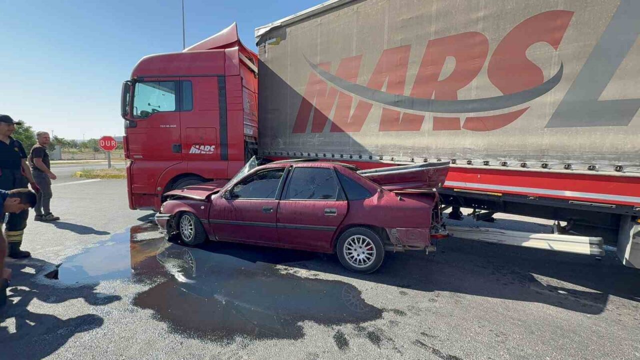 Aksaray- Adana kara yolunda Ahmet A.'nın kullandığı tır ile Remzi