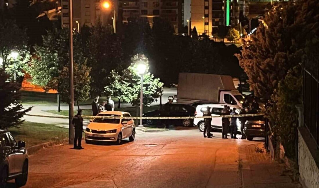 Ankara'nın Etimesgut ilçesinde, izinli polis memuru F.K., kuzenine kız isteme