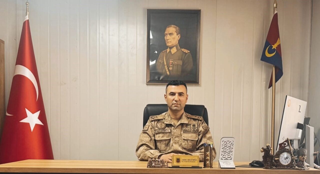 Antakya İlçe Jandarma Komutanı Binbaşı Adem Akgümüş, yaklaşık iki yıl