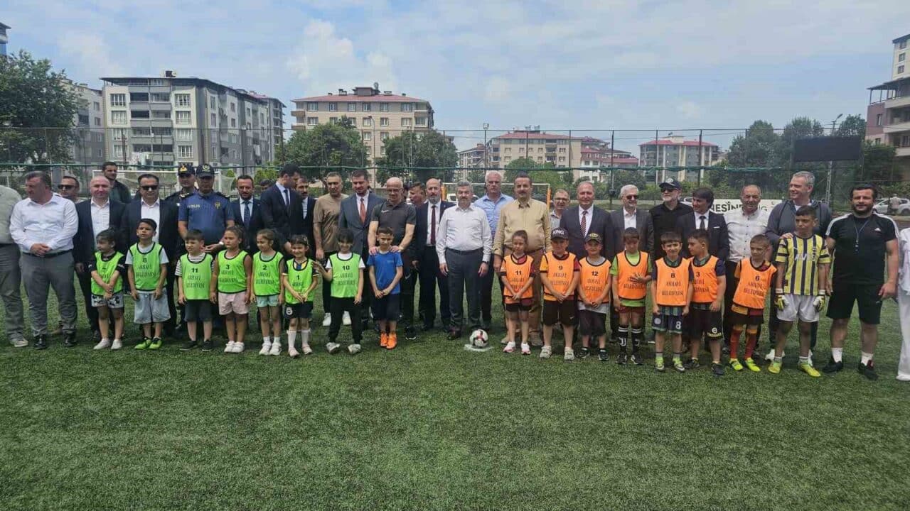 Artvin'in Arhavi ilçesinde 'Herkes İçin Futbol Şenliği', 2008'den bu yana