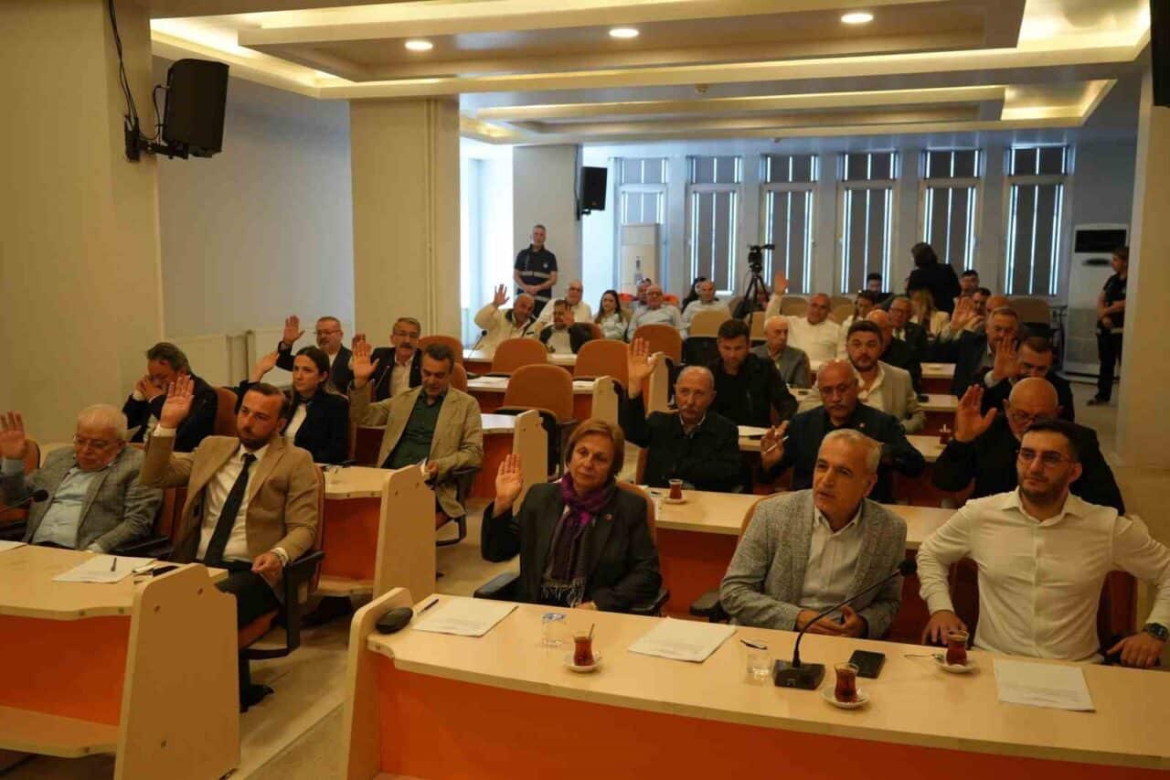 Samsun’un Atakum Belediye Meclisi, 1. Birleşim toplantısında üç gündem maddesini
