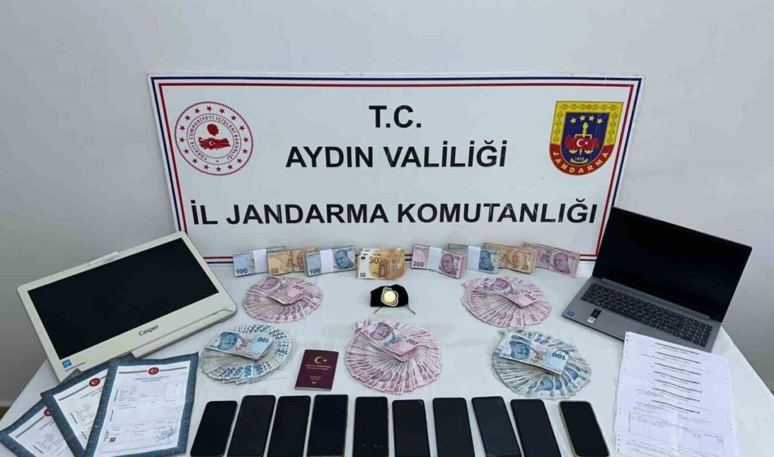Aydın merkezli jandarma, dolandırıcılık suçlarına yönelik düzenlediği operasyonla örgüt lideri