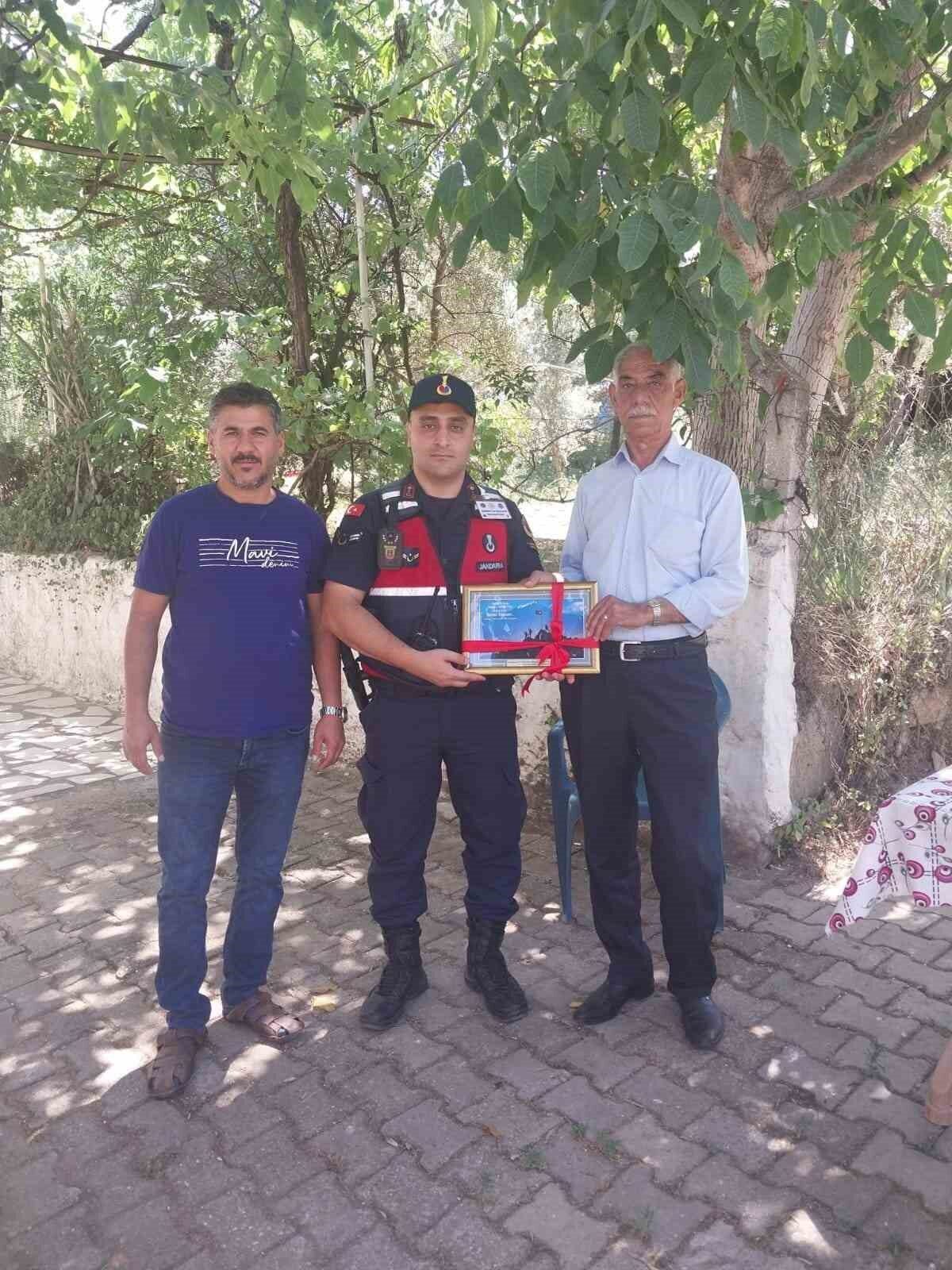 Aydın'da Jandarma Teşkilatı'nın 186. yıl dönümü dolayısıyla şehitler anısına hazırlanan