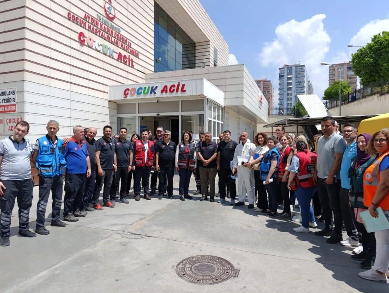 Aydın Kadın Doğum ve Çocuk Hastalıkları Hastanesi'nde, Afet ve Acil