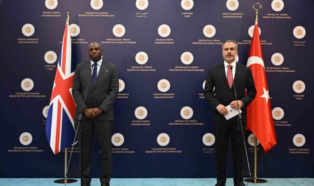 Dışişleri Bakanı Hakan Fidan, Birleşik Krallık Dışişleri Bakanı David Lammy