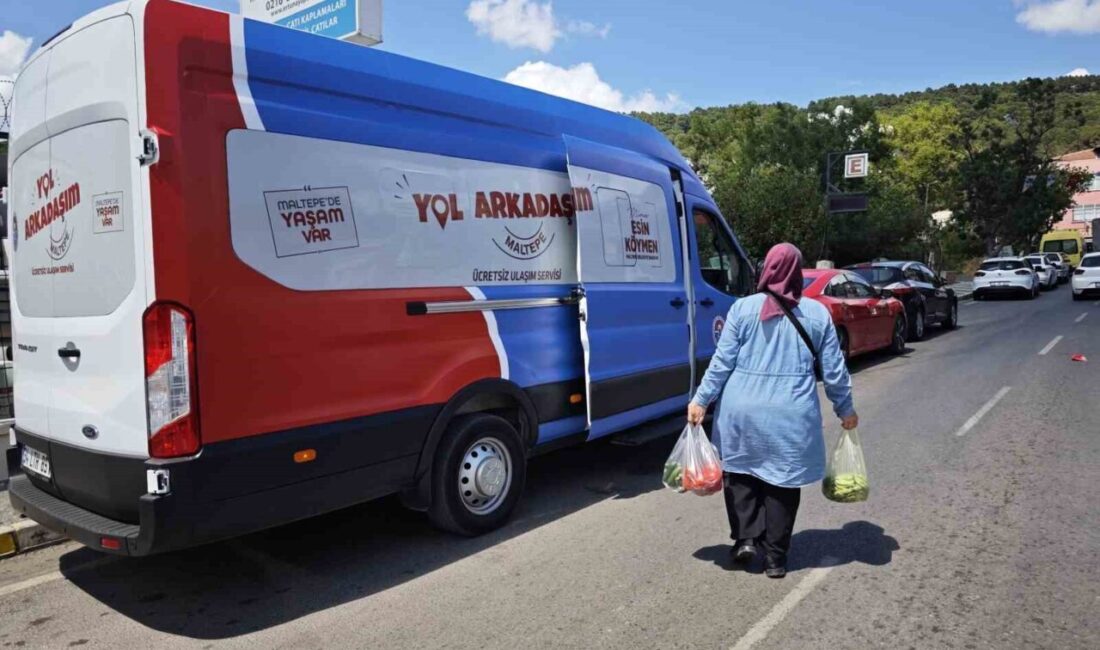 Maltepe Belediyesi, "Yol Arkadaşım Maltepe" projesi kapsamında, semt pazarlarına ulaşımda