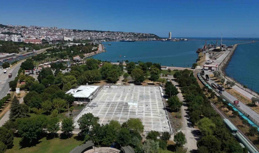 Samsun Büyükşehir Belediyesi, Canik ilçesinde bulunan Çocuk Dünyası projesinde çalışmalarını