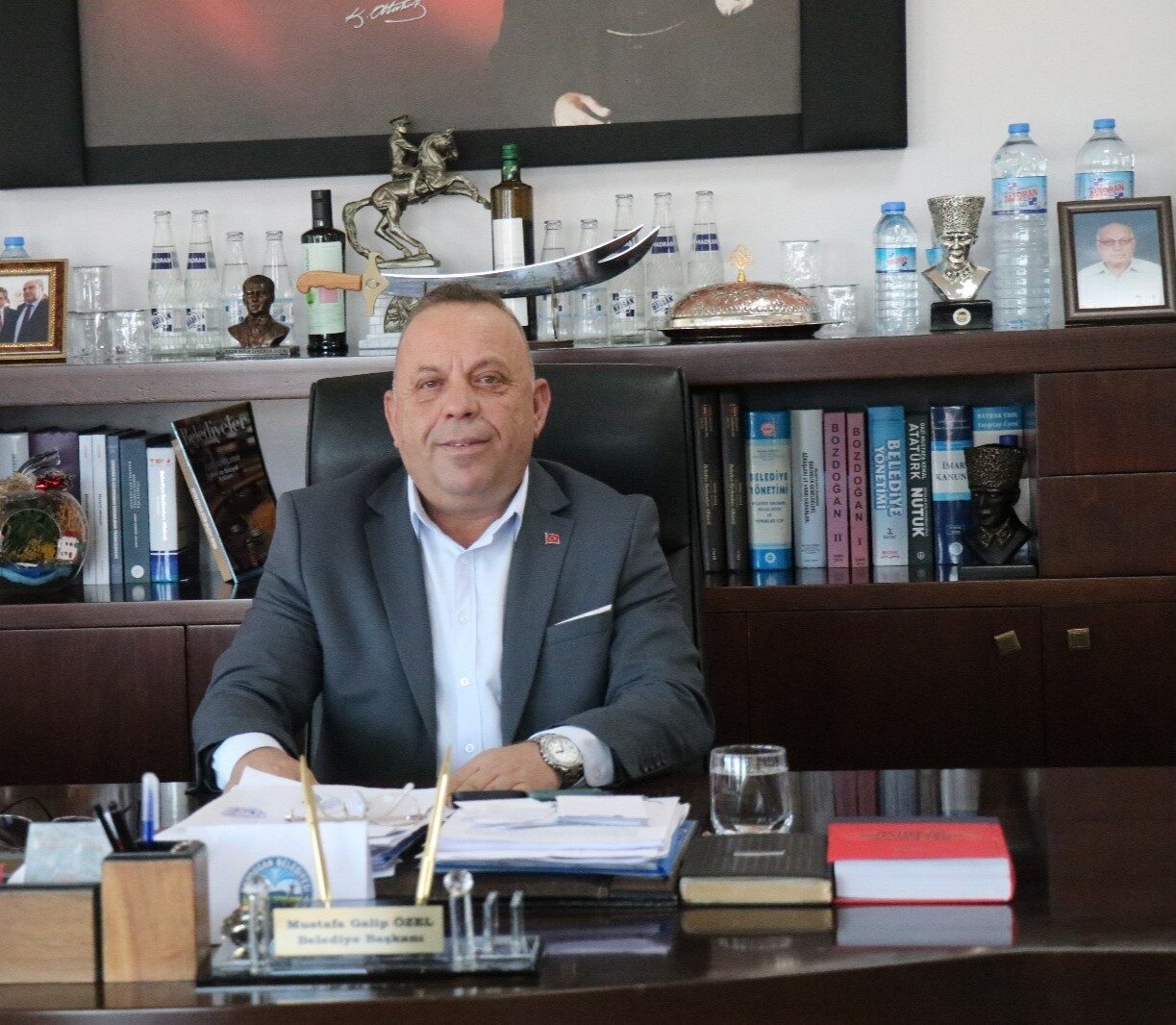 Bozdoğan Belediye Başkanı Mustafa Galip Özel, Babalar Günü'nde babaların aile