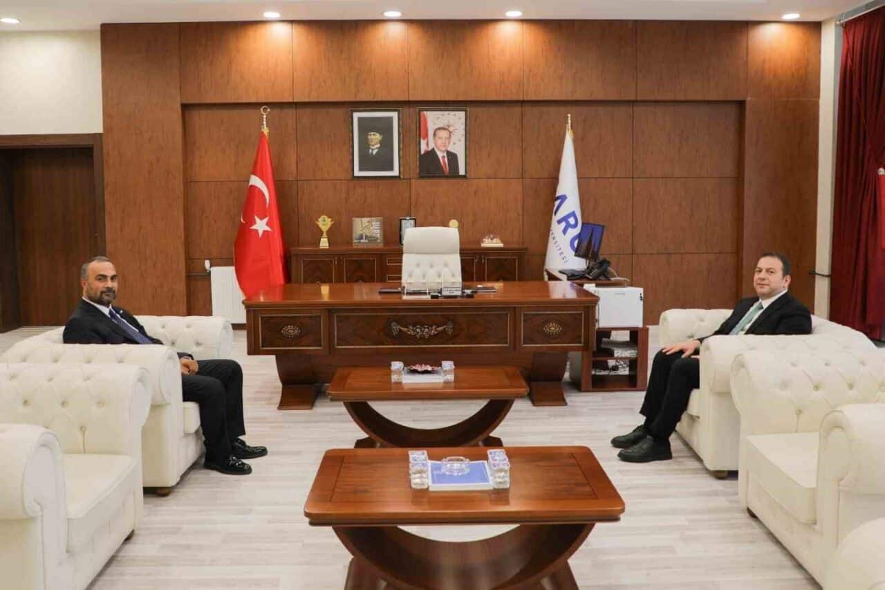 Bartın Üniversitesi Rektörü Prof. Dr. Ahmet Akkaya, Cumhuriyet Başsavcısı Ahmet
