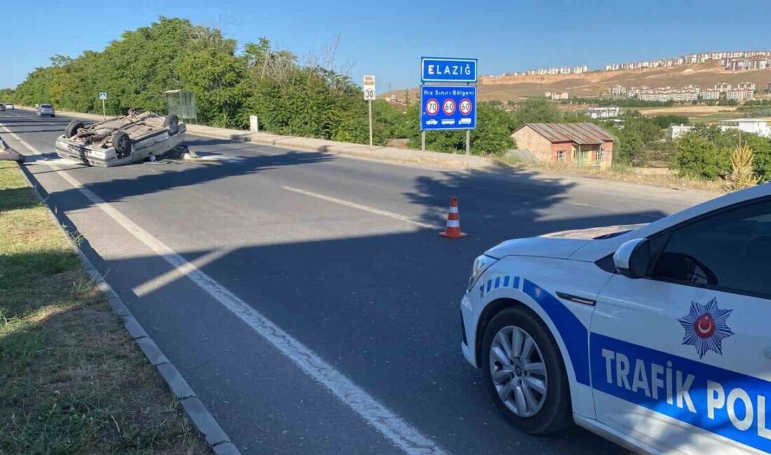 Elazığ'da K.B. yönetimindeki beton mikseri ile H.T. idaresindeki otomobil çarpıştı.