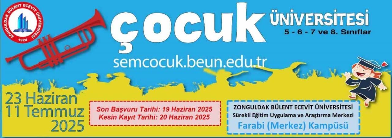 Zonguldak Bülent Ecevit Üniversitesi, 5-8. sınıf öğrencilerine yönelik "Çocuk Üniversitesi"