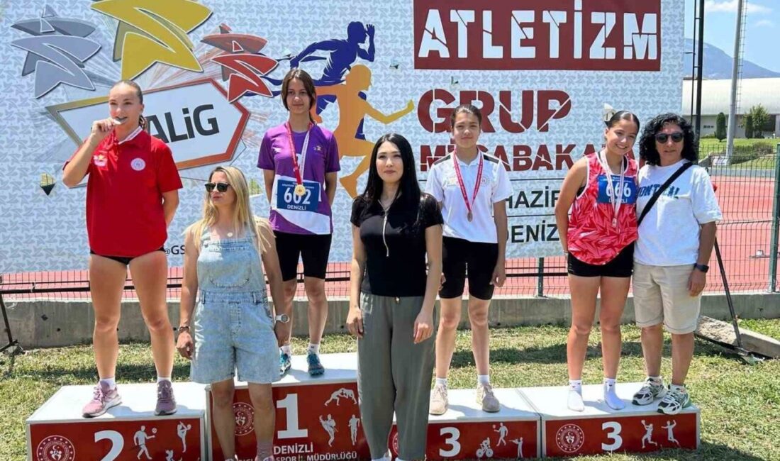 Bilecik atletizm takımları, Denizli'deki Anadolu Yıldızlar Ligi Grup Müsabakaları'nda 22