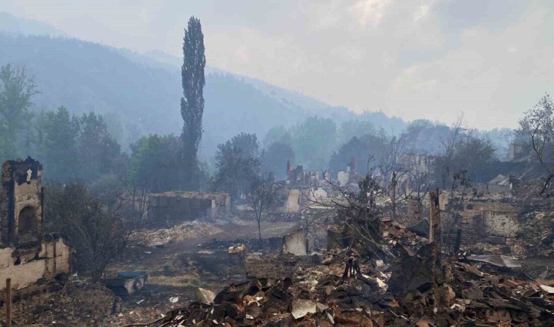Sakarya'da başlayan orman yangını, Bilecik'in Gölpazarı ilçesindeki 9 köye sıçradı.
