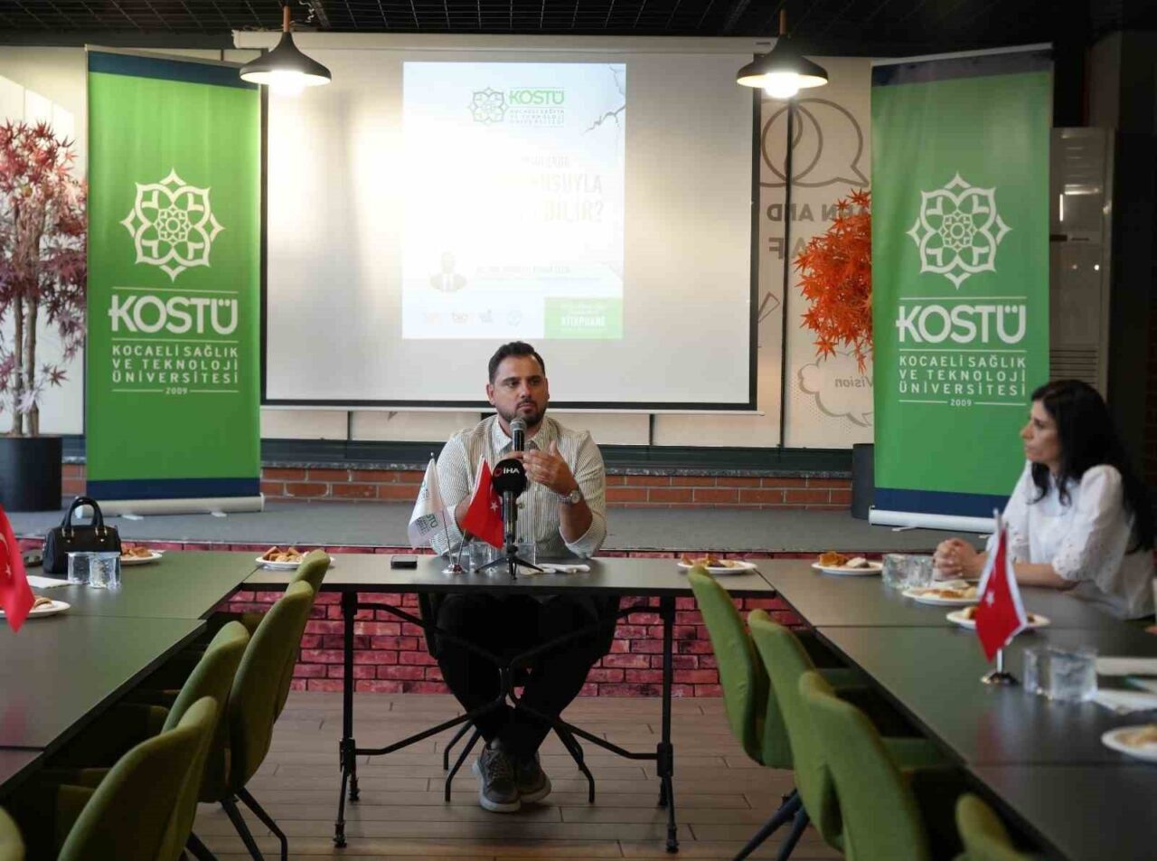 Kocaeli Sağlık ve Teknoloji Üniversitesi, Yükseköğretim Kurulu'nun düzenlediği Bilim Kafe