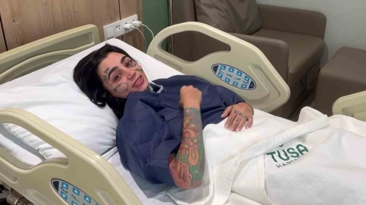 Brezilyalı influencer Ana Bárbara Buhr Buldrini, estetik operasyon için geldiği
